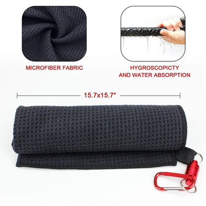 MagTowel Pro – Magnetic Microfiber Golf Towel for Quick Club & Ball Cleaning